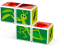 Magicube Insects - Magnetické kocky Svet Hmyzu 4 diely