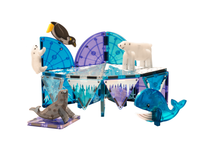 Magnetická stavebnice Magna Tiles Arctic Animals 25 dílů