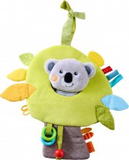 Textilná motorická hračka na zavesenie Koala Haba