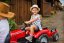 Falk Šlapací traktor 4010AB Massey Ferguson S8740 - červený