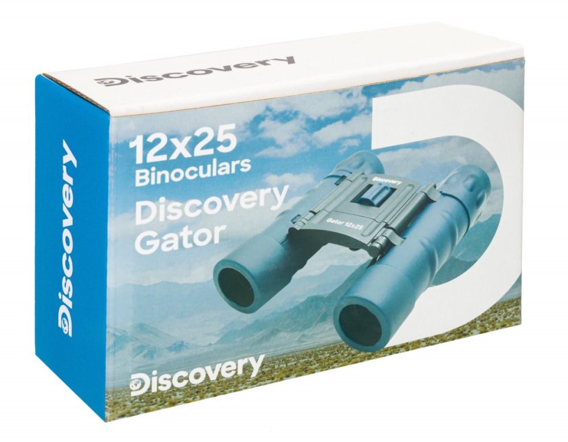 Malý ďalekohľad Discovery Gator 12x25 - balenie