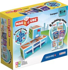 Magicube Transport - Magnetické kocky Doprava 4 diely
