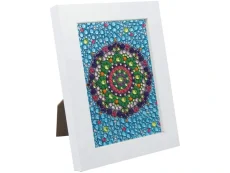 Obraz ze třpytek - Mandala