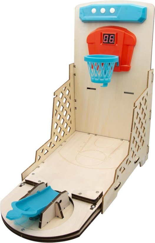 Udělej si sám - Stavebnice Elektronický basketbalový koš