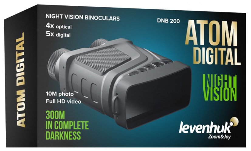Levenhuk Atom Digital DNB200 binokulárny ďalekohľad s nočným videním