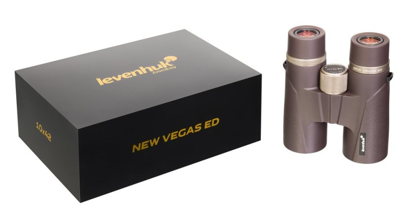 Binokulárny ďalekohľad Levenhuk New Vegas ED 10x42