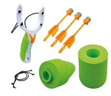 Dětský prak na pěnové šipky