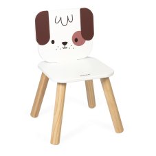 Janod Drevená stolička pre deti Psík