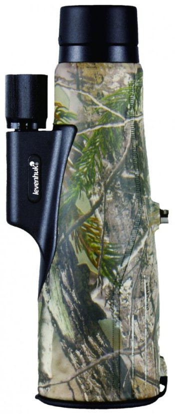 Monokulární dalekohled se zaměřovačem Levenhuk Camo Pine 10x56