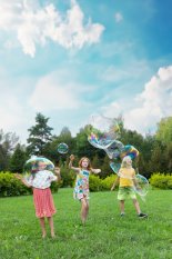 Bublifuk Obruč na bubliny Pro Multi Butterfly + tekutina 400 ml