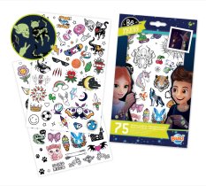 Detské dočasné tetovanie - fosforeskujúce