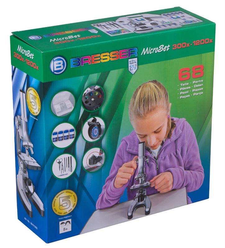 Mikroskop Bresser Junior Biotar 300-1200x