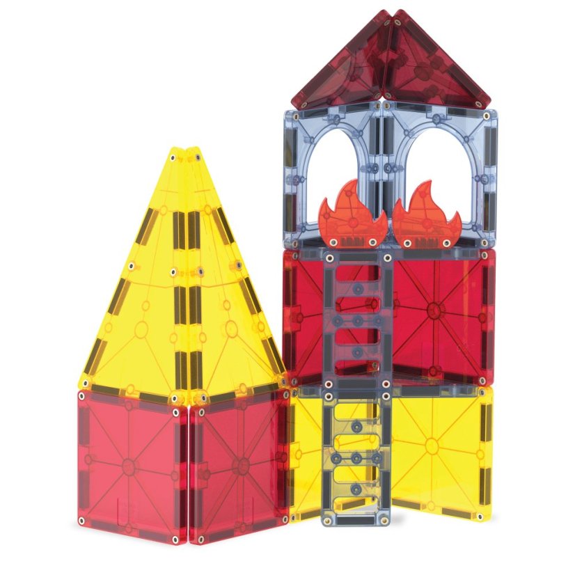 Magnetická stavebnice Magna Tiles Fire Rescue 27 dílů