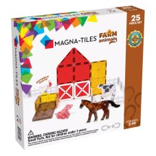 Magnetická stavebnice Magna Tiles Farm Animals 25 dílů