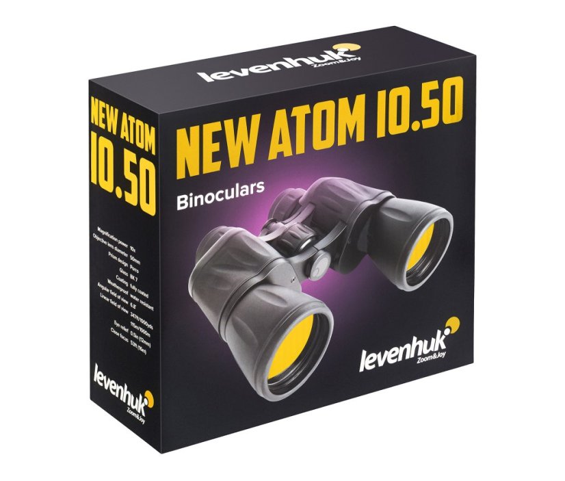 Binokulárny ďalekohľad Levenhuk New Atom 10x50