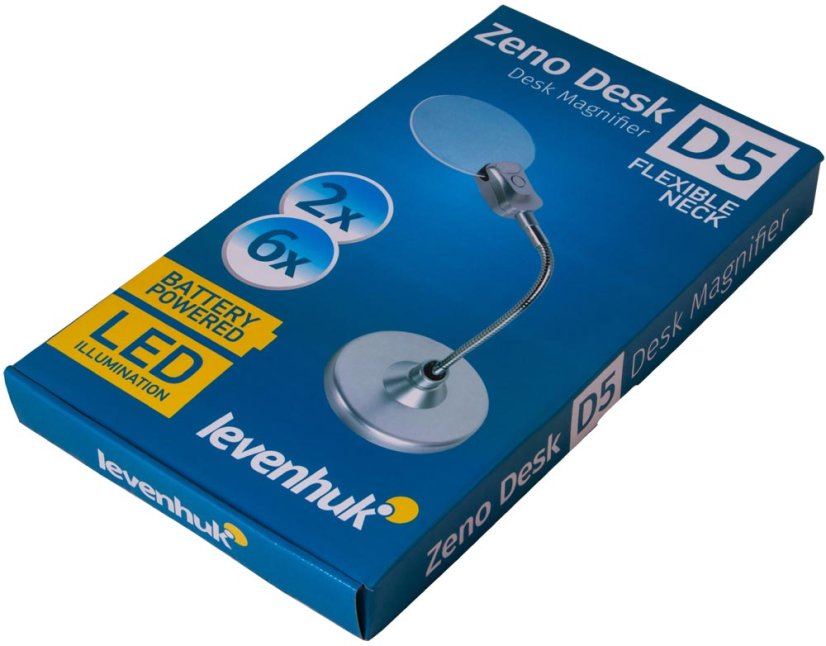 Levenhuk lupa s LED osvetlením Zeno Desk D5