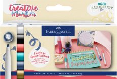 Kaligrafické popisovače Goldfaber Creative, súprava 6 ks