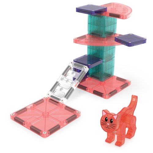 Magnetická stavebnice Magna Tiles Cat Tree 13 dílů