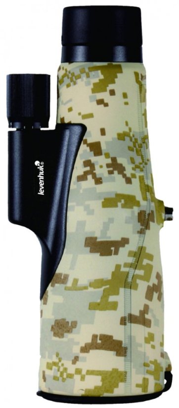 Monokulární dalekohled se zaměřovačem Levenhuk Camo Dots 10x56