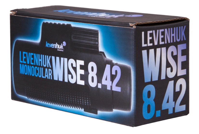 Monokulárny ďalekohľad Levenhuk 8x42 - balenie