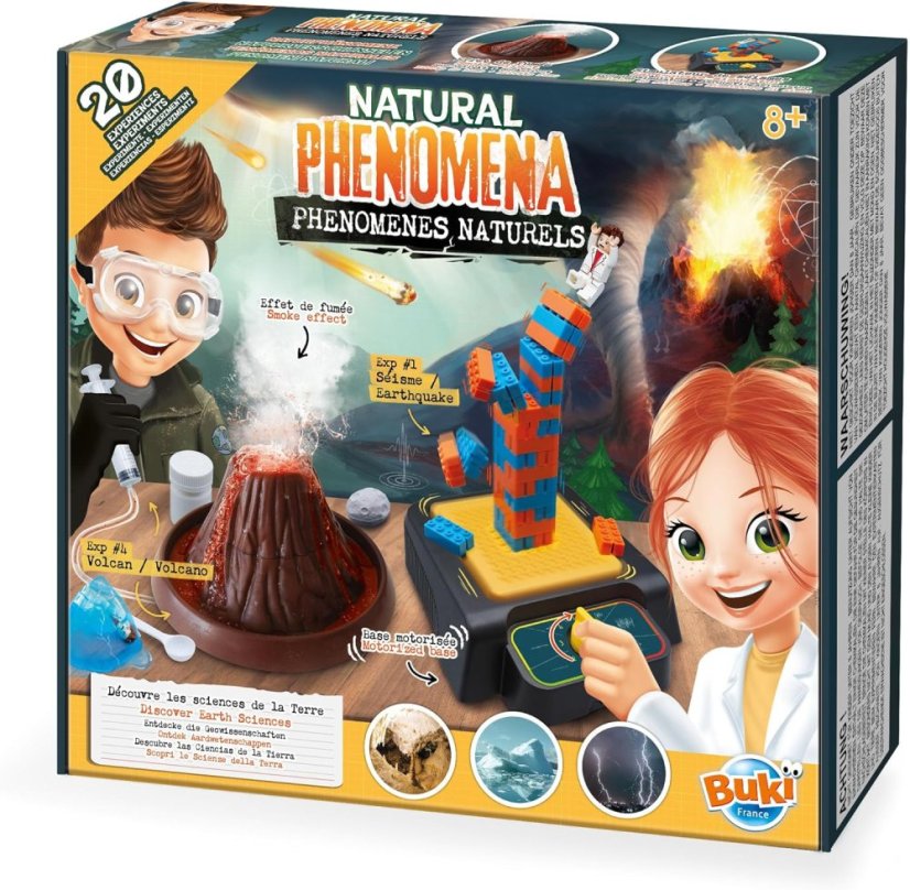 Přírodní jevy - 20 experimentů pro děti