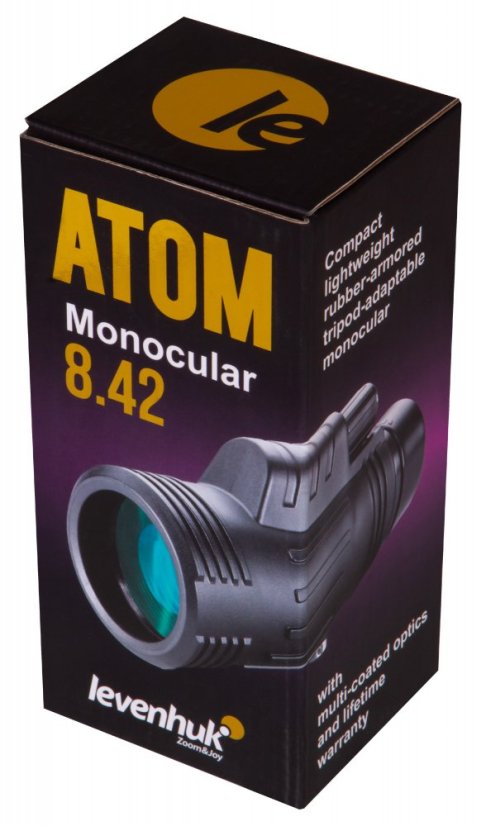 Monokulární dalekohled Levenhuk Atom 10x42