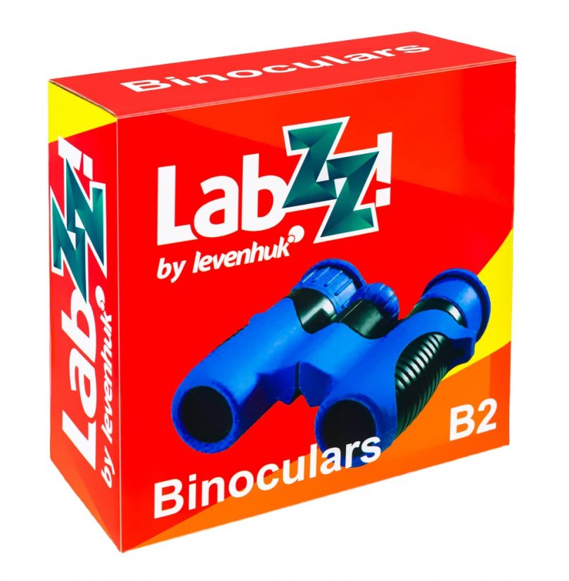 Dětský dalekohled Levenhuk LabZZ B2 Red Berry