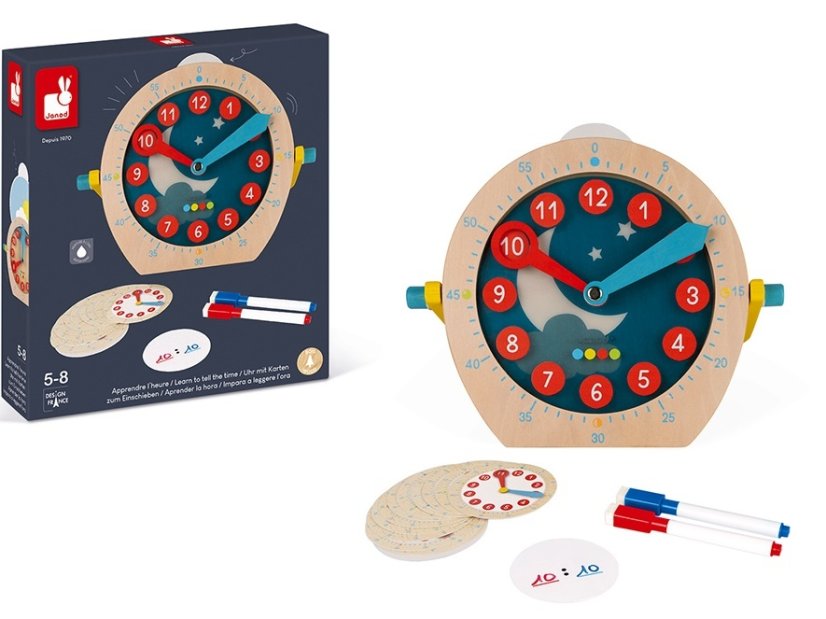 Janod Učím se hodiny a čas