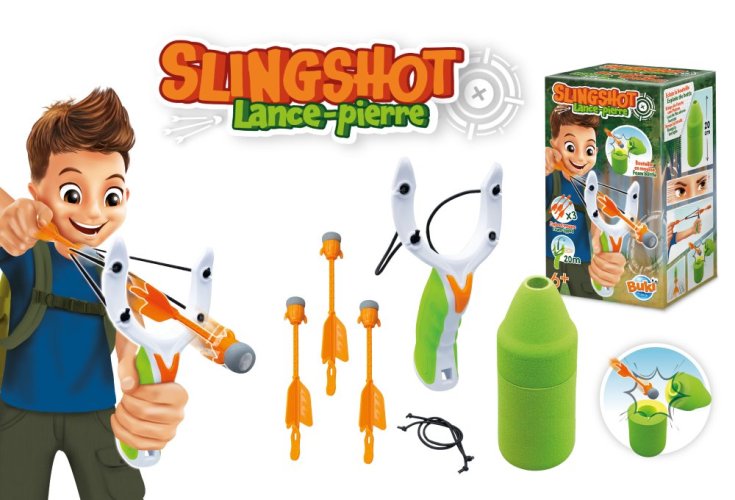 Detský prak na penové šípky