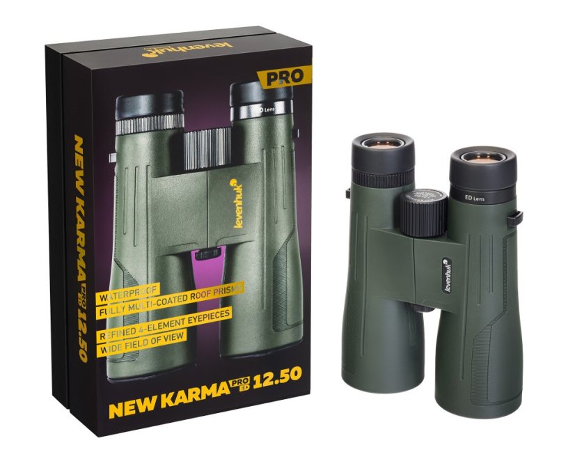 Binokulární dalekohled Levenhuk New Karma PRO ED 12x50