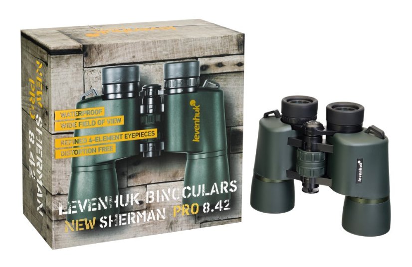 Binokulárny ďalekohľad Levenhuk New Sherman PRO 8x42
