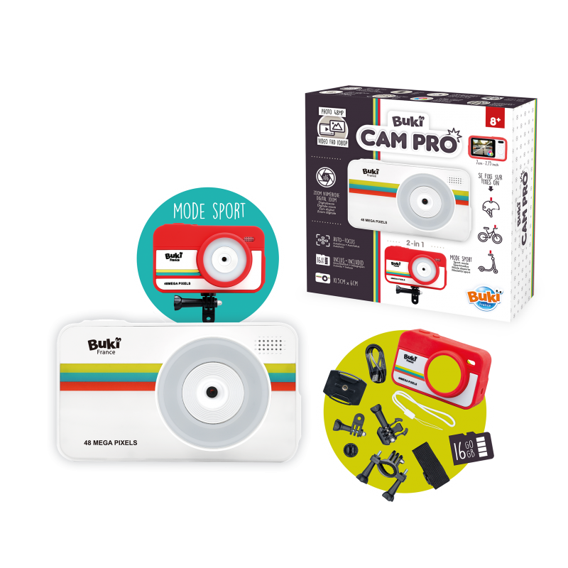 Dětská akční kamera CamPro – Kamera 2v1