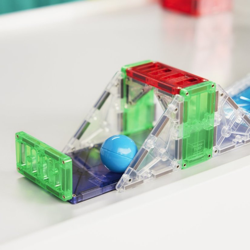 Magnetická stavebnice Magna Tiles Rail Racers Deluxe 90 dílů