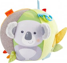 Textilná lopta s aktivitami Koala Haba