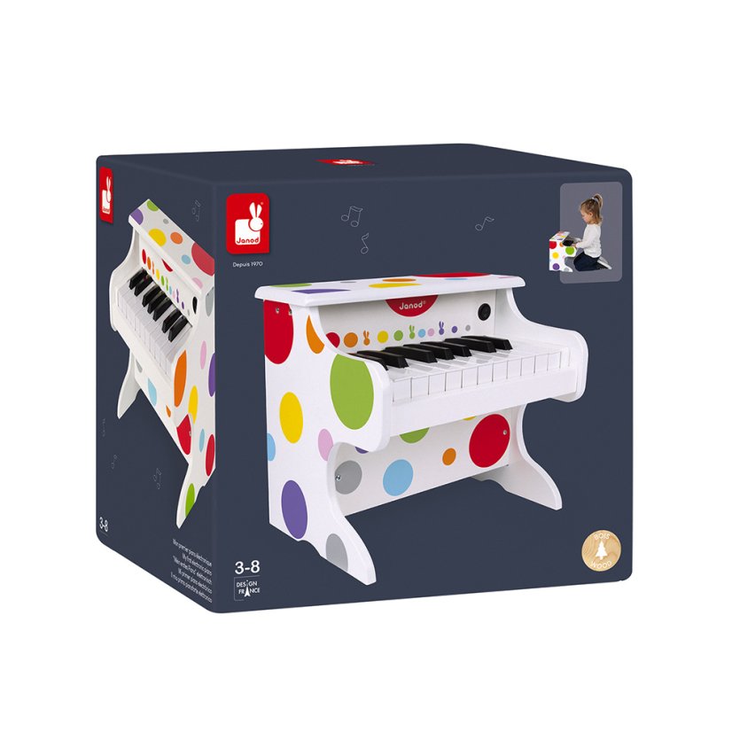 Elektronický klavír pre deti Confetti Janod