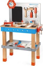 Janod BricoKids Dětská dílna s nářadím 40 ks