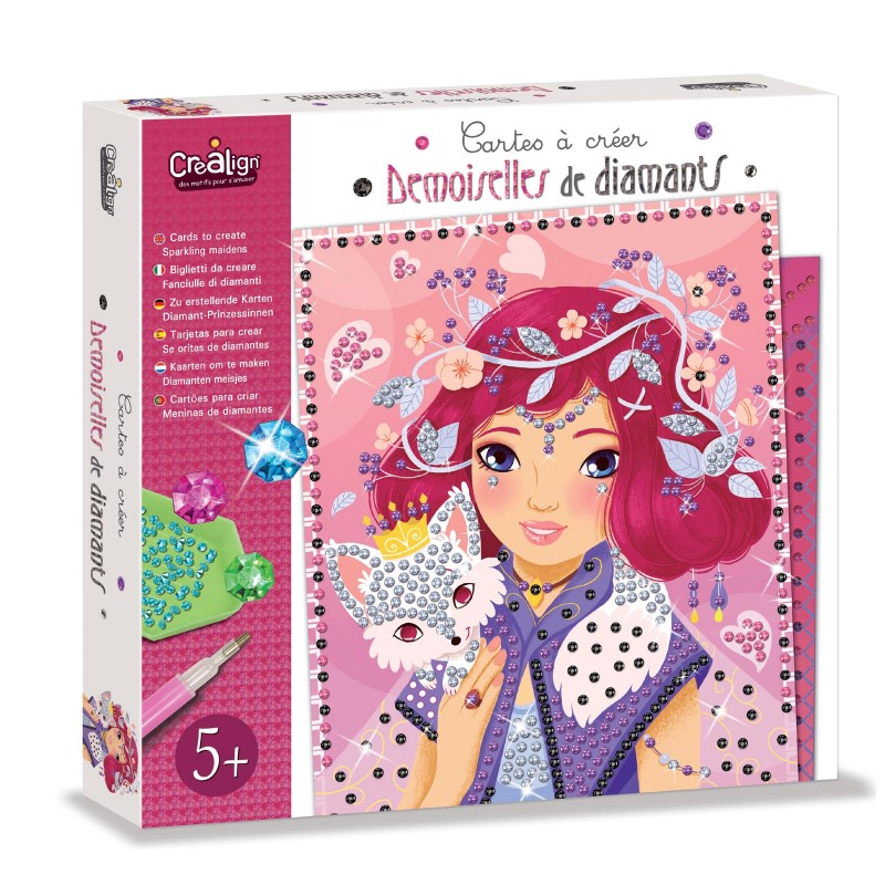 Krativní sada Diamantová mozaika Víly