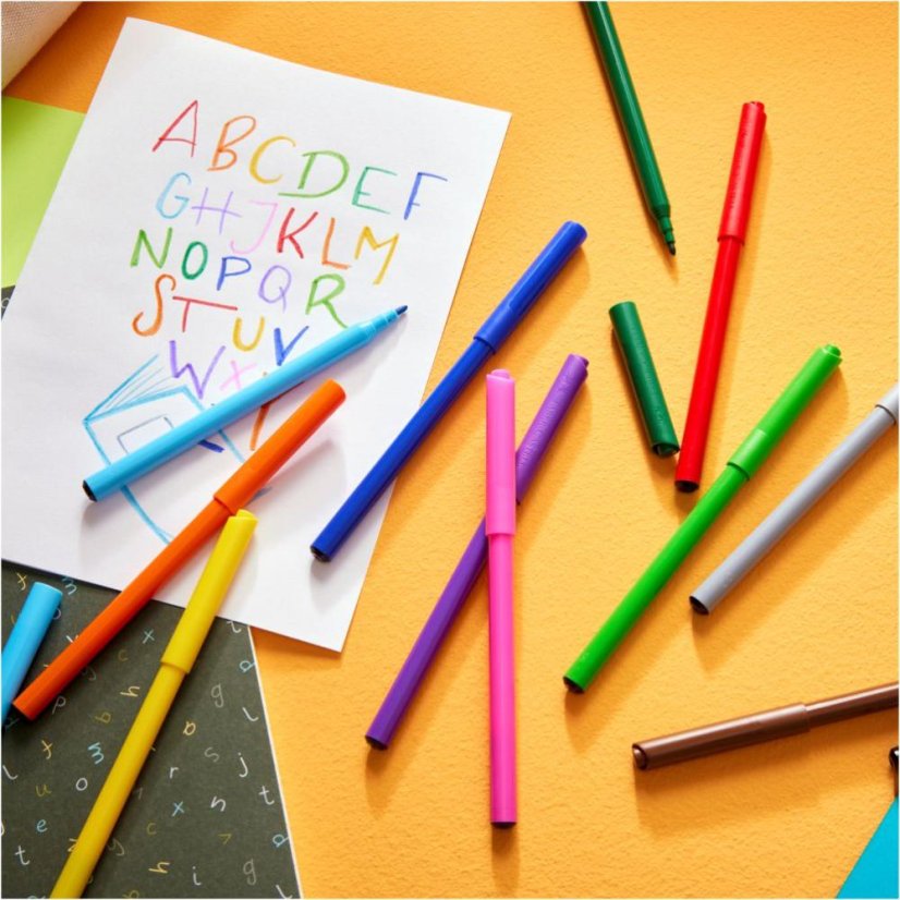 Fixky Faber-Castell Fibre-Tip 50 farieb