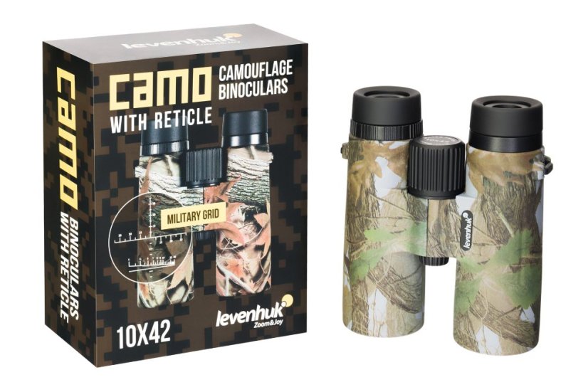 Ďalekohľad Camo 10x42 so zameriavačom (Grass)