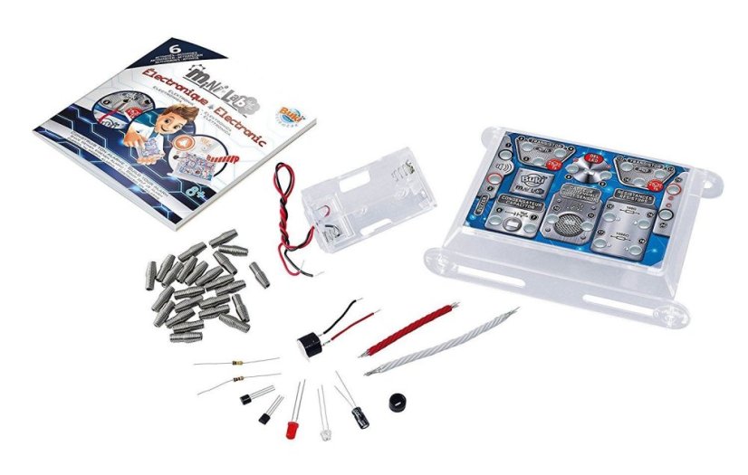 Vedecky set Elektronika mini detail