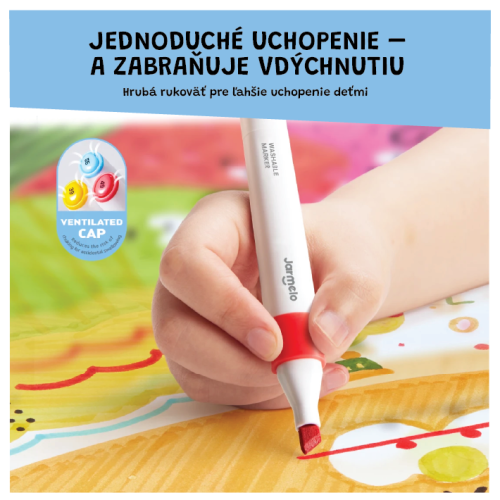 Obojstranné fixky s dvoma hrotmi v boxe 24 ks