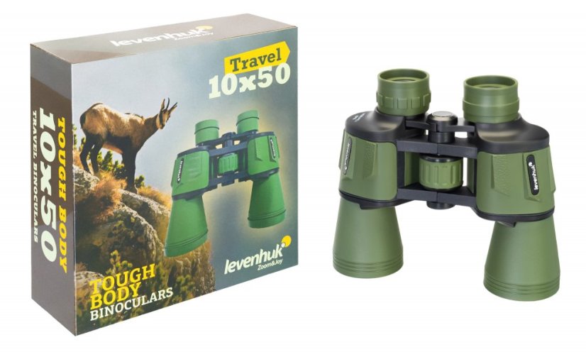 Binokulárny ďalekohľad Levenhuk Travel 10x50