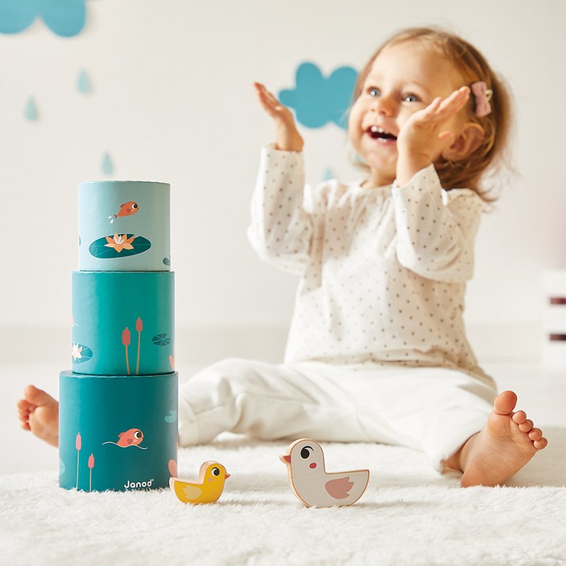 Janod Box Stimulace smyslového vnímání u dětí od 12 měsíců