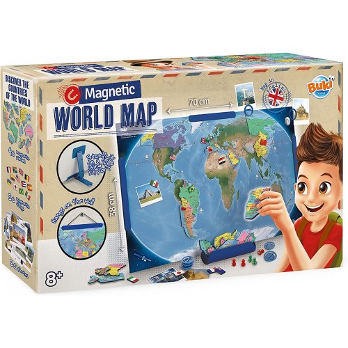 Magnetická mapa sveta EN
