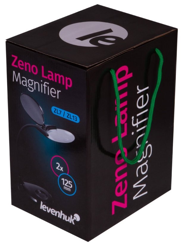 Stolová lupa Zeno Lamp ZL7 čierna