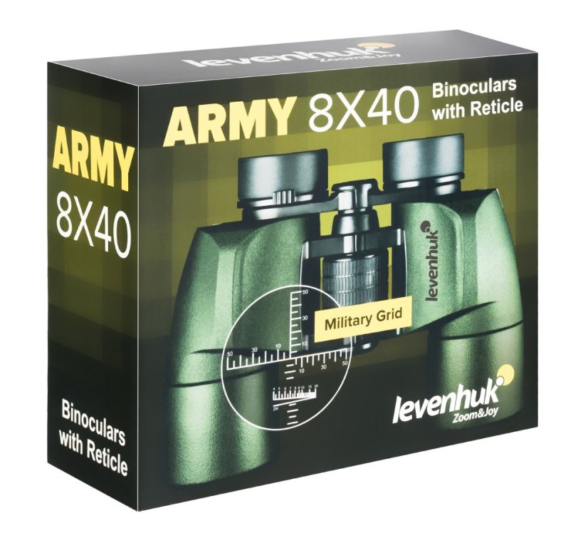 Binokulárny ďalekohľad Army 8x40 so zameriavačom