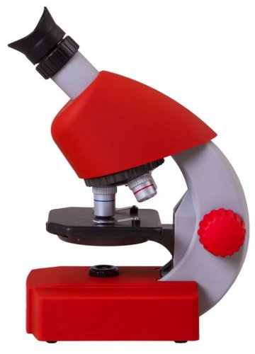 Mikroskop Bresser Junior 40x-640x Červený