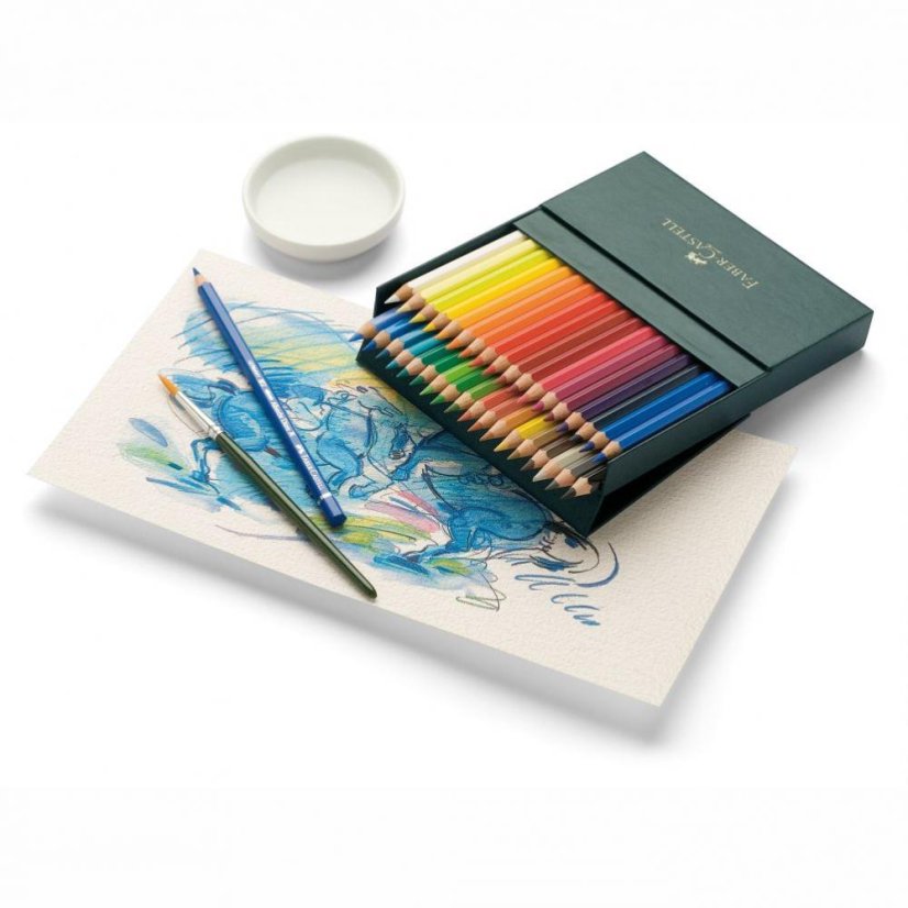 Akvarelové pastelky Faber-Castell A. Dürer – sada 36 ks ve Studio boxu