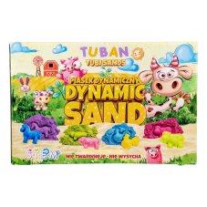 Dynamický písek Sada Farma - kinetický písek pro děti