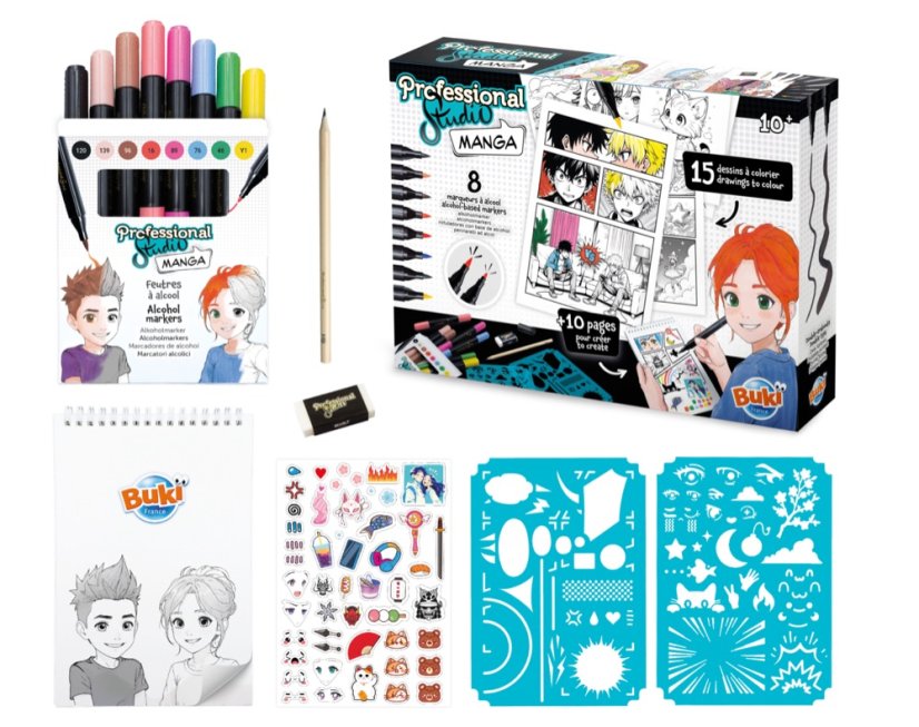 Kreativní sada - Manga - tvorba vlastních komiksů